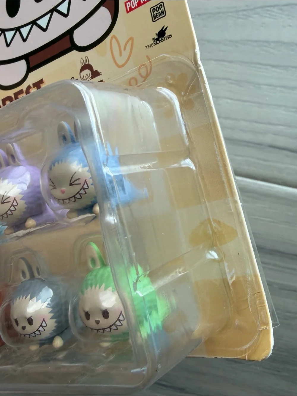 Pop Mart Forest Lying Baby Th Monsters Pop Beans Limited